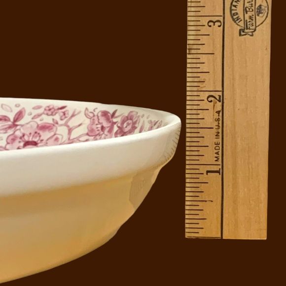 Pfaltzgraff Delicious Pattern Retired Blue Ribbon Pie Plate 9.25” Farmhouse - Picture 7 of 8